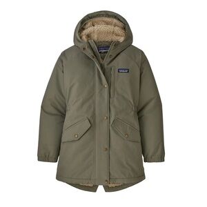 Patagonia Kids Olive Hooded Coat